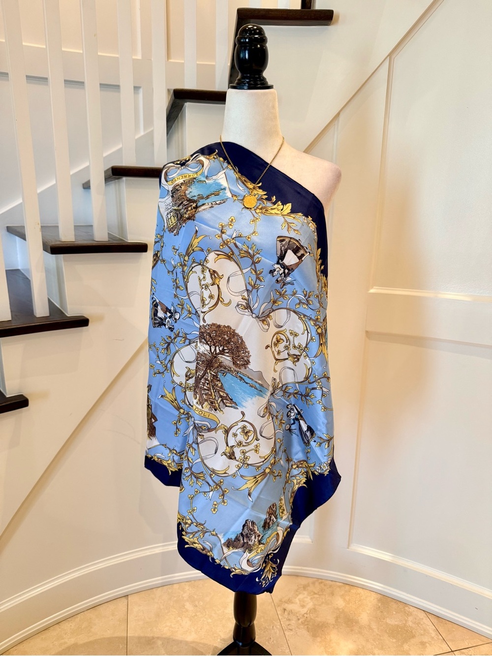 Italian Souvenir Scarf from Napoli